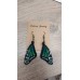 Boucles d'oreille Papillon Monarque